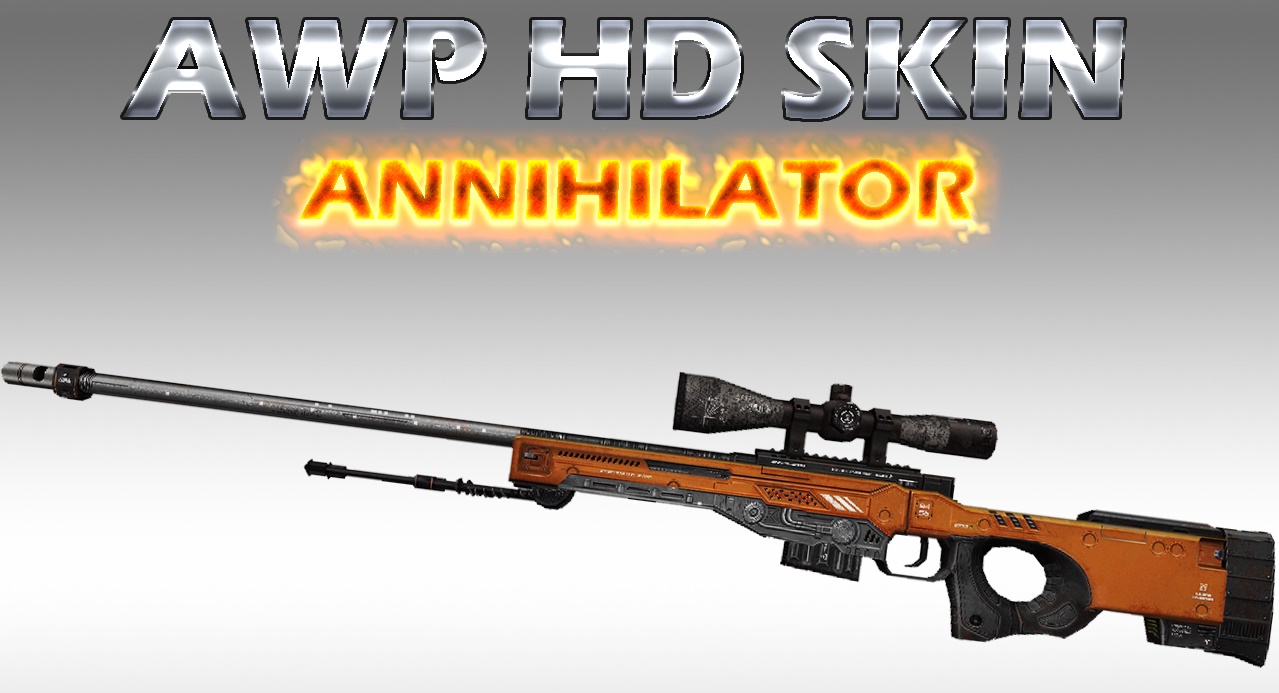 Модель оружия AWP Annihilator для CS 1.6